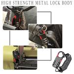 2-Pack Bike Lock and Helmet Lock Set