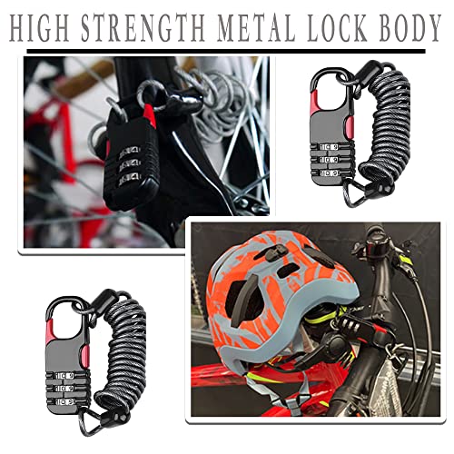 Bike Chain and Helmet Lock for E-Bike