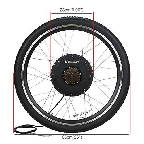 Voilamart 1000W 26" Electric Bike Conversion Kit