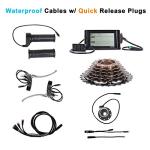 Waterproof 26" Electric Bike Conversion Kit - 1500W