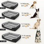 Comfortable Washable Dog Bed for Large Pets