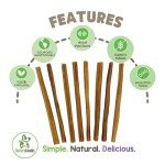 Nature Gnaws Extra Thin Bully Sticks for Dogs