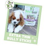 Nature Gnaws Extra Thin Bully Sticks for Dogs