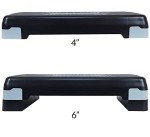 Fitvids Adjustable Aerobic Stepper Platform, 27-Inch