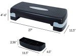 Fitvids Adjustable Aerobic Stepper Platform, 27-Inch