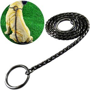 Umysky Chrome Plated Choke Chain Dog Collar