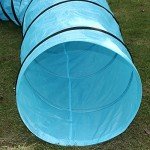 Oshoom 18ft Dog Agility Training Tunnel - Blue