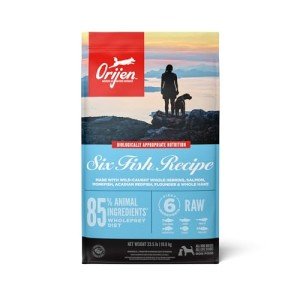ORIJEN Six Fish Grain-Free Dog Food, 23.5lb