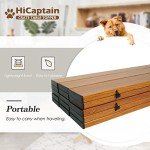 HiCaptain Foldable Dog Crate Table Topper