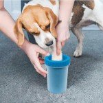 2 Pack Portable Dog Paw Cleaner – Blue