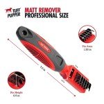 Tuff Pupper Dematting Brush for Dogs and Cats