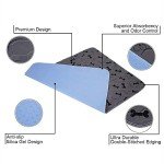 Washable Dog Pee Pads with Grooming Gloves