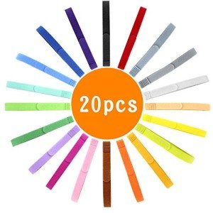 20-Pack Adjustable ID Collars for Puppies and Kittens