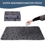 Washable Dog Pee Pads with Grooming Gloves