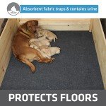 Washable Dog Whelping Box Liner Mat 48"x100