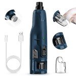 Quiet 6-Speed Dog Nail Grinder with LED Lights