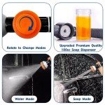 Dog Shower Attachment with Soap Dispenser Nozzle