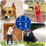 Dog Shower Attachment with Soap Dispenser Nozzle