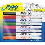 Low Odor Ultra-Fine Dry Erase Markers, 8 Count