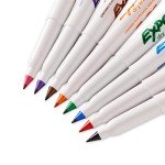 Low Odor Ultra-Fine Dry Erase Markers, 8 Count