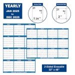 32" x 48" Erasable Wall Calendar for Dogs