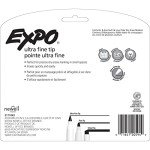 Low Odor Ultra-Fine Dry Erase Markers, 8 Count