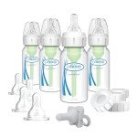 Dr. Brown's Anti-Colic Bottle Feeding Set - Gray