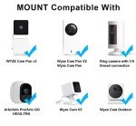 2-Pack Adjustable Clamp Mount for Wyze Cam