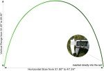 Garden Tunnel Hoops for Raised Bed Gardening