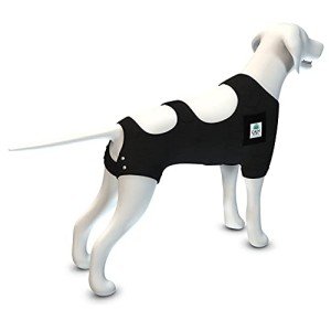 Large Dog Calming Recovery Vest with Disc