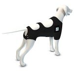 Large Dog Calming Recovery Vest with Disc