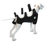Large Dog Calming Recovery Vest with Disc