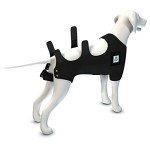Large Dog Calming Recovery Vest with Disc
