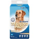 HONEY CARE All-Absorb Dog Pee Pads 28" x 34" (Pack of 7), Ultra Absorbent and Odor Eliminating Dog Puppy Pads for Training, 5-Layer Leak-Proof Pee Pads with Quick-Dry Surface for Potty Training