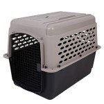 Petmate Vari Dog Kennel 36", Taupe & Black, Portable Dog Crate for Pets 50-70lbs & 290300 Kennel Travel Kit for Pets