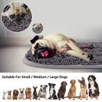 Snuffle Mat for Dogs, 17'' x 21'' Dog Sniffing Interactive Feeding Game Boredom, Puzzle Toys Encourages Natural Foraging Skills and Stress Relief Small/Medium/Large Dogs