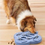 Outward Hound by Nina Ottosson Dog Hide N' Slide Treat Puzzle Enrichment Toy, Level 2 Intermediate, Purple, Composite