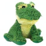 Multipet Look Who's Talking Frog Dog Toy