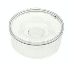 Slopper Stopper Dripless Water Bowl - Tritan Plastic Bowl Unit - for Large Breed Dogs 51-85 Lbs, 9.84” Dia, 1 Gallon Capacity