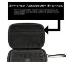 CASEMATIX Hair Clipper Guard Blade Holder Case For Barbers and Stylist Compatible with 12 Metal Andis, Oster, Wahl, Babyliss Detachable Clippers Metal Guards - Blade Storage Case Only