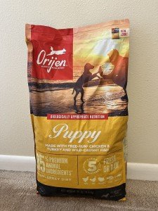 ORIJEN Grain-Free Puppy Dry Dog Food 23.5lb