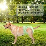 wegreeco Luxury Washable Reusable Dog Diapers (Stylish Pattern) - Female Dog Diapers, Doggie Diapers, 3 Pack (Vigorous, Extra Large)