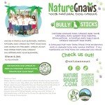Nature Gnaws Extra Thin Bully Sticks for Dogs