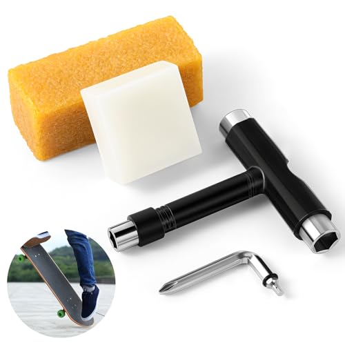 Skate Tool Set with Curb Wax and Cleaners