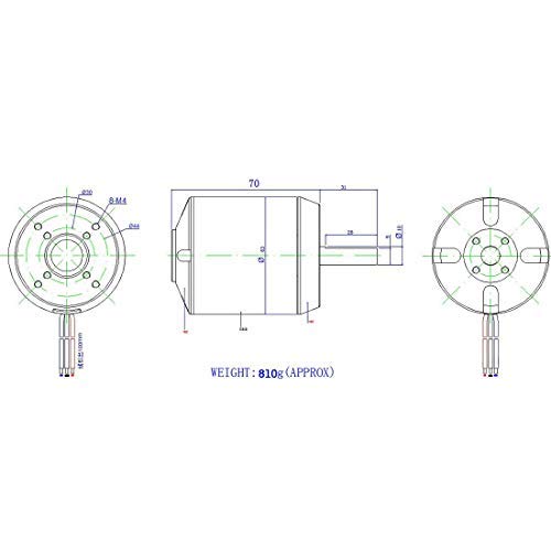 Mingchuan 170KV Brushless Motor for Electric Skateboards