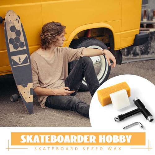 Skate Tool Set with Curb Wax and Cleaners