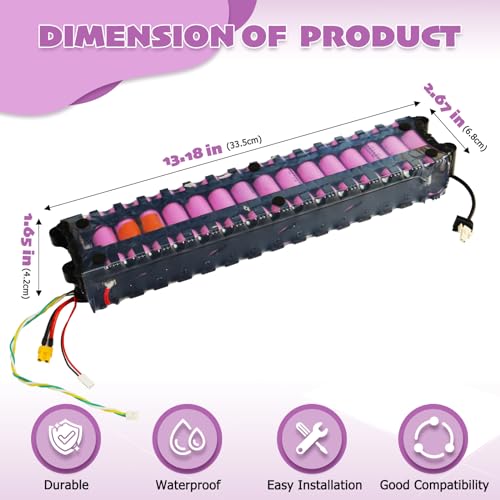 COASTA 36V 7800mAh Lithium Battery Pack