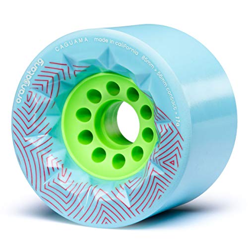 Orangatang Caguama 85mm Longboard Wheels - Blue Set