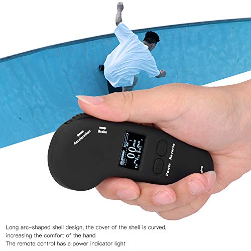 LED Display Electric Skateboard Remote Control with Speed Adjustments