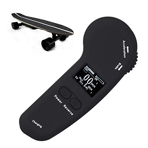 LED Display Electric Skateboard Remote Control with Speed Adjustments